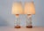 Mid-Century Modern Scandinavian Teak and Glass Table Lamps, Set of 2 For Sale - Image 13 of 13