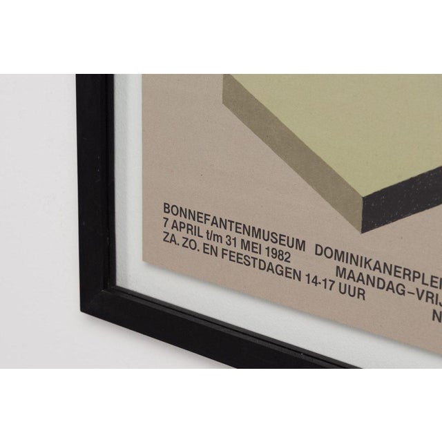Dom Hans van der Laan Exhibition in Maastricht Poster, 1982 For Sale - Image 11 of 14
