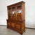 Brown Wooden Showcase Cabinet, 2000s For Sale - Image 8 of 11
