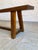 Wood Italian Oak Bench, 1940s For Sale - Image 7 of 14