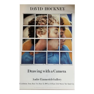 David Hockney, Drawing with a Camera, Andre Emmerich Gallery, 1982, Print For Sale