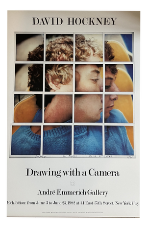 David Hockney, Drawing with a Camera, Andre Emmerich Gallery, 1982, Print