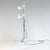 Martinelli Luce Mid-Century Modern White Metal Floor Lamp attributed to Elio Martinelli for Martinelli Luce, 1970s For Sale - Image 4 of 18