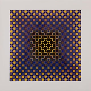 Victor Vasarely, ALOM, Etching For Sale