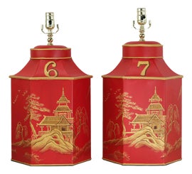 Example of Chinoiserie Table Lamps