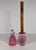 Red Mid 20th Century Fenton Cranberry Opalescent Hobnail Cruet & Bud Vase Set For Sale - Image 8 of 9
