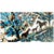 1990s Scherenschnitte Artwork a Colorful Paper Cutting With Horses and Children by Elisabeth Bottesi-Fischer For Sale In Savannah - Image 6 of 10
