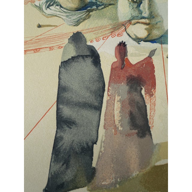 Salvador Dali, Avarice et prodigalité, Etching For Sale - Image 4 of 7