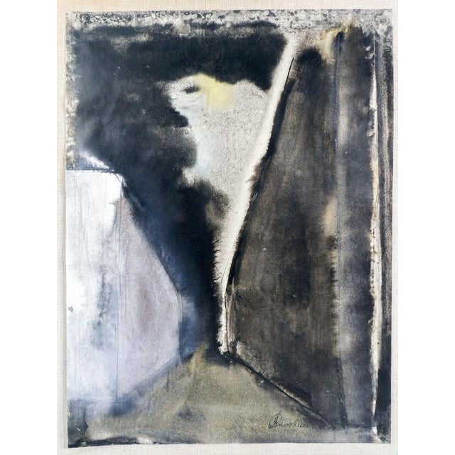 Abstract work, watercolour on paper by araldo cavallera. Italy, 1959 origin italy period 1959 artist araldo cavallera, an...