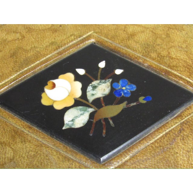 Italian Pietra Dura Inlaid Box For Sale - Image 10 of 12