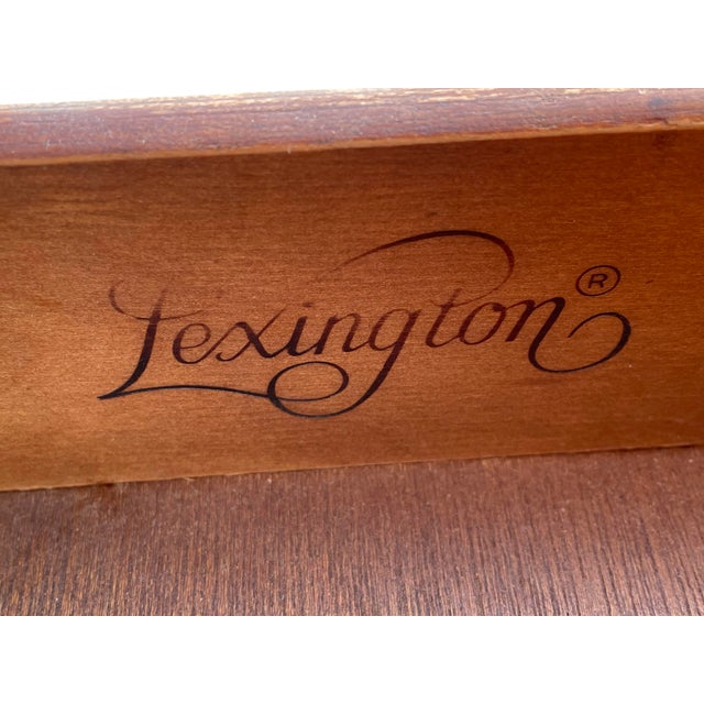 Lexington Cherry Highboy Dresser Chairish