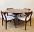 Vintage 1960s Danish Modern Dining Table & Chairs Set Mid Century Modern Style For Sale In Palm Springs - Image 6 of 18