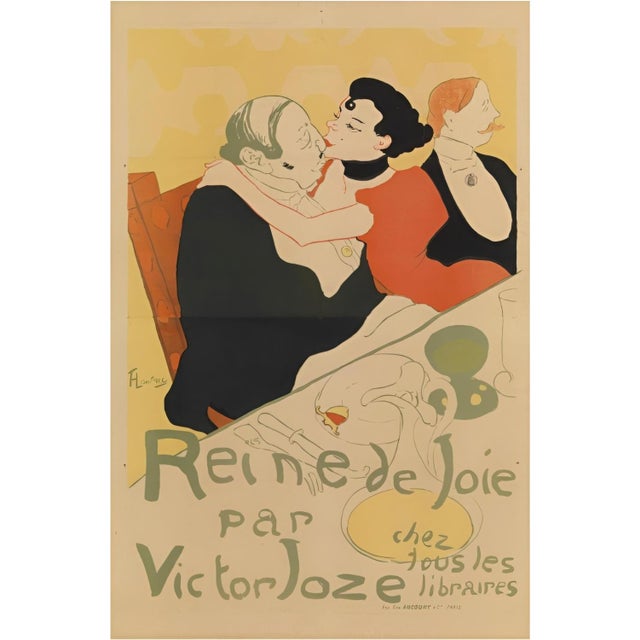 Henri de Toulouse-Lautrec, Queen of Joy, Digital Silkscreen Print For Sale - Image 4 of 4