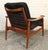 Finn Juhl Mid 20th Century Teak "Spade Chair" Attributed to Finn Juhl With Cowhide Cushions For Sale - Image 4 of 14