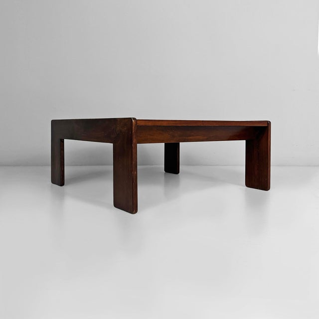 Mid-Century Modern Italian Bastiano Coffee Table by Afra & Tobia Scarpa for Gavina, 1960s For Sale - Image 6 of 18