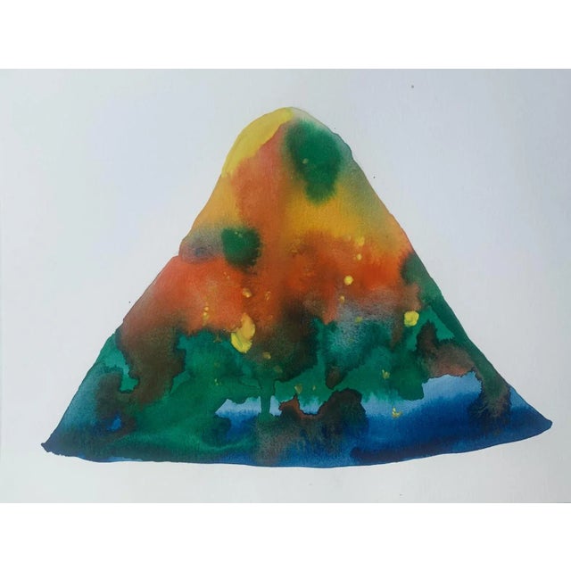 Early 21st Century Hanna Ilczyszyn, Nocefresca (Milis, Sardinia), Watercolour, 2024 For Sale - Image 5 of 5