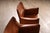 CAB Dining Armchairs with in Cognac Leather by Mario Bellini for Cassina, Italy, 1970s, Set of 6 For Sale - Image 13 of 16