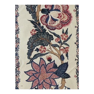 Brunschwig & Fils Cotton Chintz Karikal Fabric 3 Yards For Sale