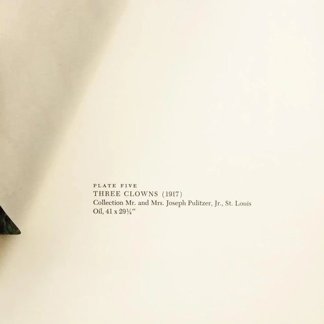 1950s 1950s After Georges Rouault "Three Clowns", First Edition Period Lithograph For Sale - Image 5 of 8