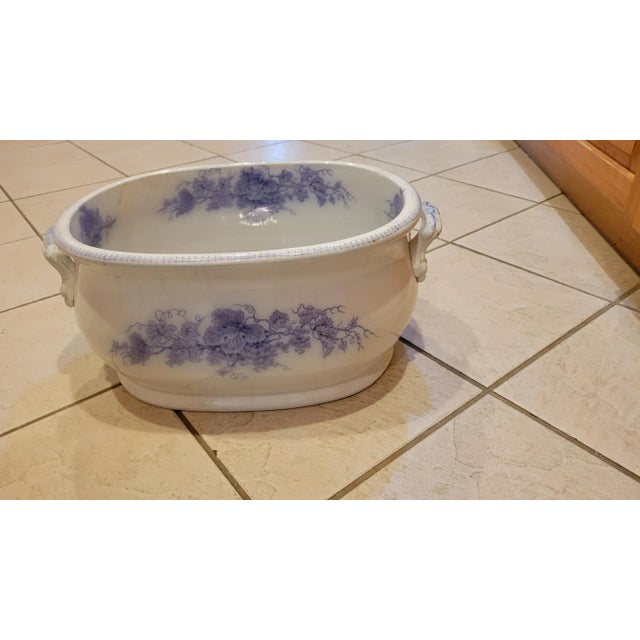 Ceramic Early 20th Century Footbath For Sale - Image 7 of 7