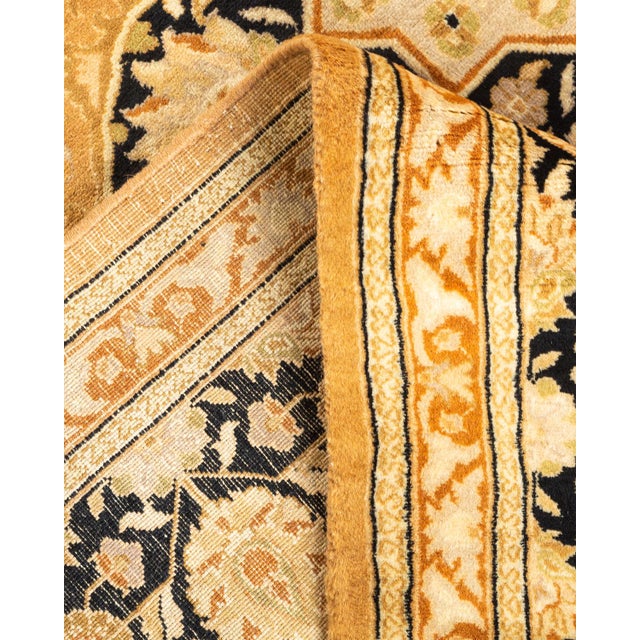 Mogul, One-of-a-Kind Hand-Knotted Area Rug - Yellow, 6' 2" x 9' 2" For Sale In New York - Image 6 of 8