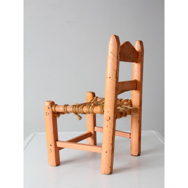 Vintage Mexican Folk Child's Chair For Sale - Image 10 of 10