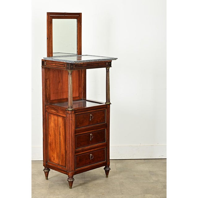 Wood French 19th Century Gentleman’s Dressing Table For Sale - Image 7 of 12