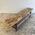 Late 20th Century Elm Wood Wide Seat Bench or Coffee Table For Sale In Los Angeles - Image 6 of 6