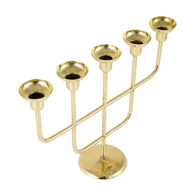 Candelabrum by Karl Hagenauer for Werkstatte Hagenauer, 1940 For Sale - Image 3 of 6