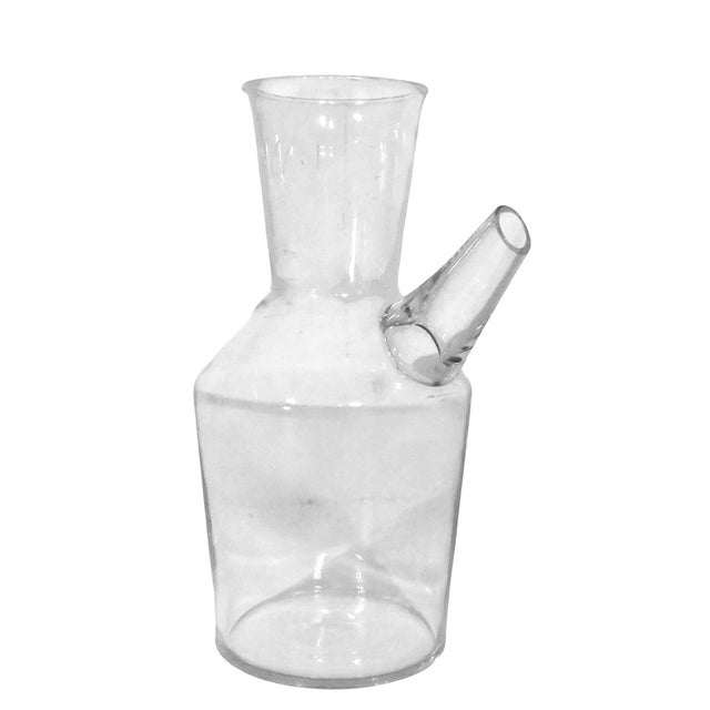 Mid Century Scandinavian design water carafe, made in Finland. designed by Erkki Vesanto for Iittala circa 1960's. This...