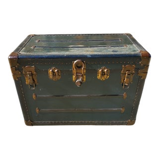 1920s Traditional Style Steamer Trunk For Sale