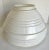 1950's Art Deco Schoolhouse Style Frosted Glass Pendant Shade For Sale - Image 9 of 11