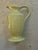 Tall ceramic Pitcher, vase or Creamer. In a soft green color. Part of the Great Room Collection Green Tea. Measures 7.5”...