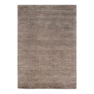 Pasargad DC Gray Color Fine Hand Knotted Modern Rug For Sale