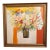 Signed, Square Framed George Barrell / Italo Botti Floral For Sale