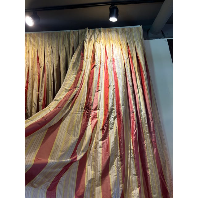 Traditional Silk Trading Company Curtains For Sale - Image 3 of 7