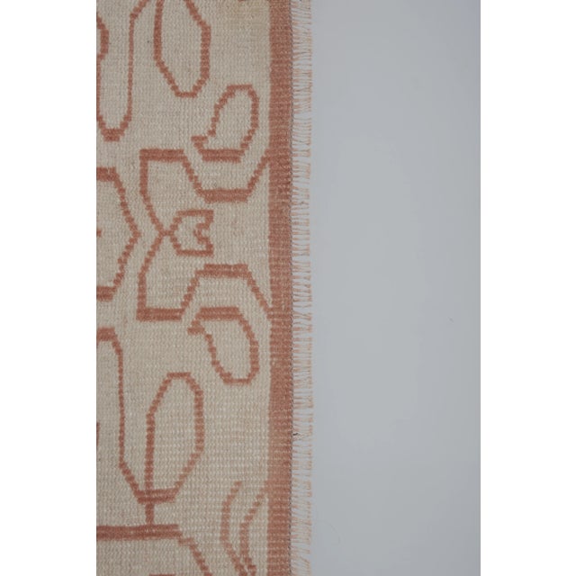 Vintage Sandstone Caucasian Rug 5'7'' X 6'9'' For Sale - Image 10 of 13