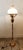 Brass and Opal Glass Floor Lamp For Sale - Image 5 of 18