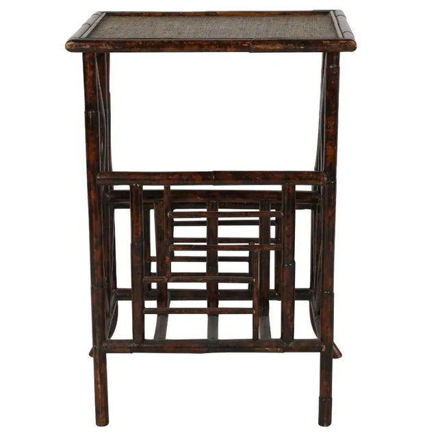 Late 19th Century Bamboo Magazine Table For Sale In Phoenix - Image 6 of 6