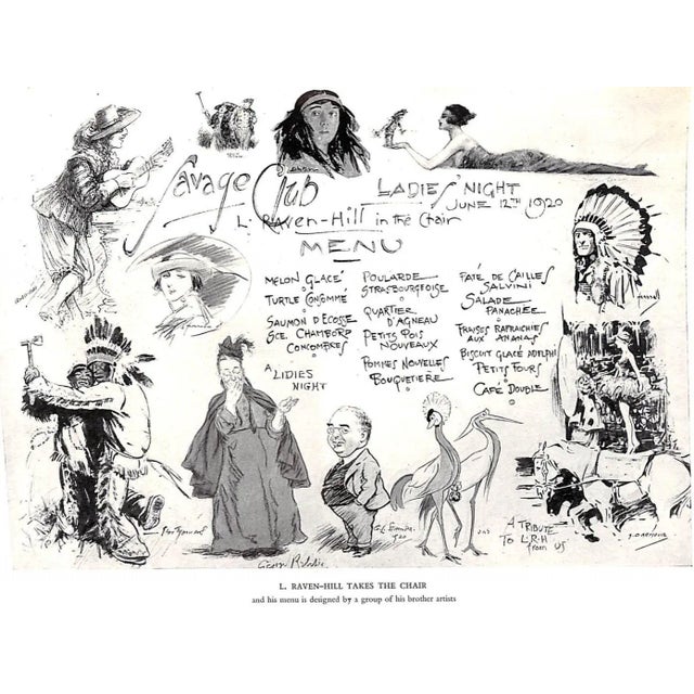 Traditional "Brother Savages and Guests: A History of the Savage Club 1857-1957" 1958 Bradshaw, Percy V. For Sale - Image 3 of 12