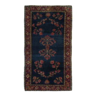 Antique Sarouk Rug 2'7'' x 4'10'' For Sale