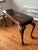 1970s Vintage Chippendale Style Mahogany Dual Glass Top Console Sofa Table For Sale - Image 5 of 12