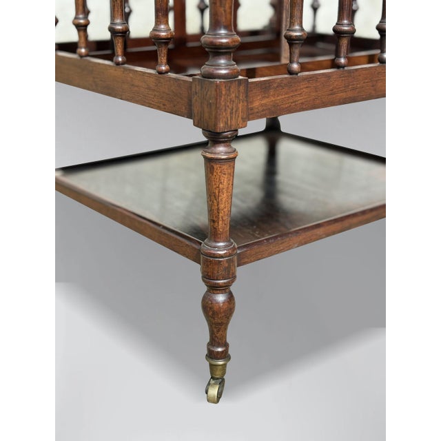 Late 19th Century 19th Century French Rosewood Canterbury, 1880 For Sale - Image 5 of 7