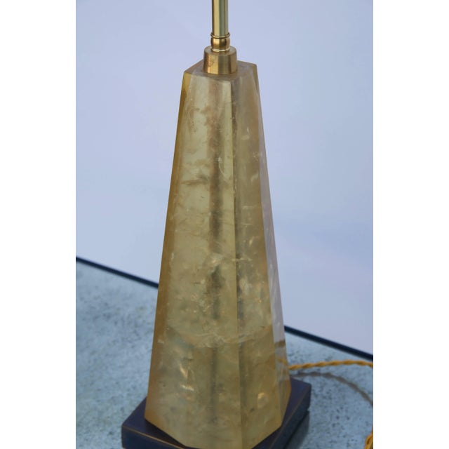 1970s Fractal Resin Lamp in the Style of Marie-Claude De Fouquières For Sale - Image 4 of 5