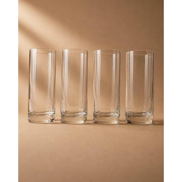 Vintage talian Murano Water Glasses, 1980s, Set of 4 For Sale - Image 12 of 12