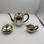 Bauhaus Three-Piece Bauhaus Silver Coffee Set, Grininger, Heilbronn, 1930 For Sale - Image 3 of 7