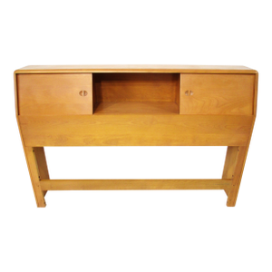 Sculptura Full Headboard in Champagne #790 by Heywood Wakefield