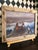 1990s Original Coastal Figural Seascape Oil Painting in Rustic Wood Frame, 18" For Sale - Image 4 of 16