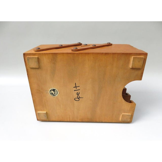 Vintage Bauhaus Desk Storage Rack, 1930s For Sale - Image 15 of 17