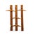 Wood Teak Wall Racks from Aksel Kjersgaard, Denmark, 1970s, Set of 3 For Sale - Image 7 of 7